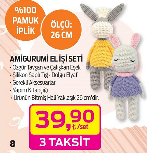 Amigurumi El İşi Seti image