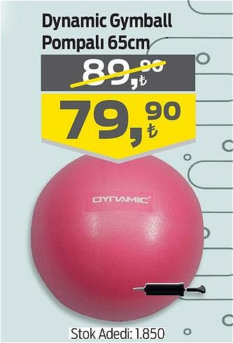 Dynamic Gymball Pompalı 65 cm image