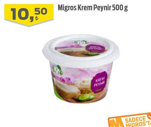 Migros Krem Peynir 500 g image