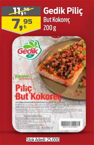 Gedik Piliç But Kokoreç 200 g image