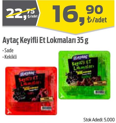 Aytaç Keyifli Et Lokmaları 35 g image