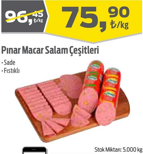 Pınar Macar Salam Çeşitleri Kg image