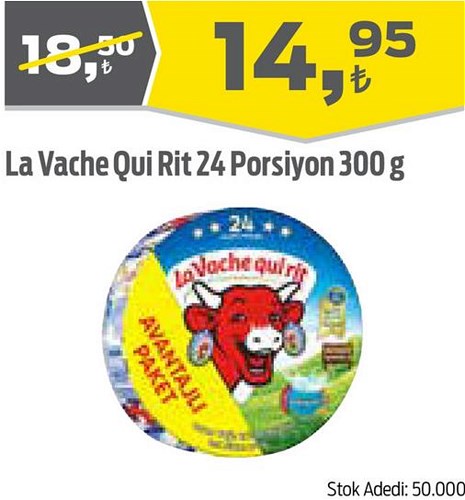 La Vache Qui Rit 24 Porsiyon 300 g image