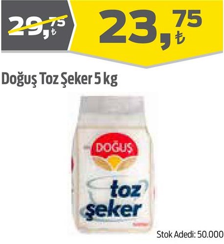 Doğuş Toz Şeker 5 kg image