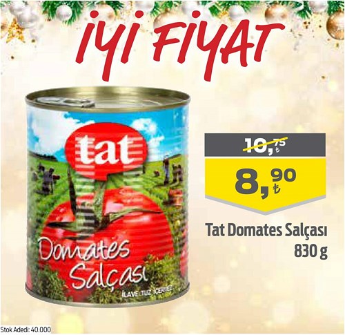 Tat Domates Salçası 830 g image