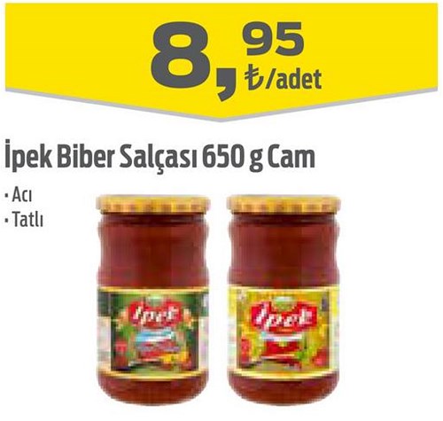 İpek Biber Salçası 650 g Cam image