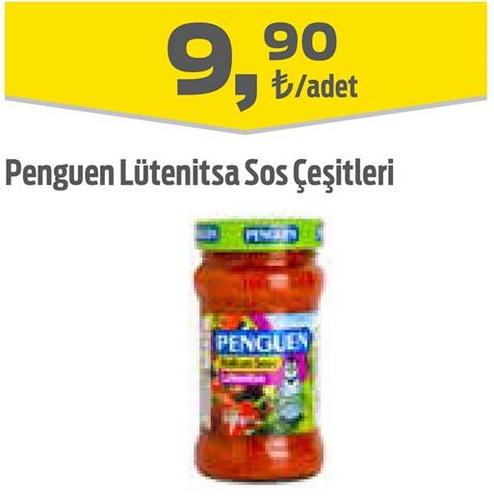 Penguen Lütenitsa Sos Çeşitleri image