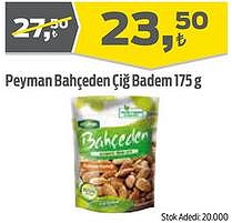 Peyman Bahçeden Çiğ Badem 175 g image