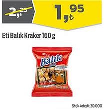 Eti Balık Kraker 160 g image