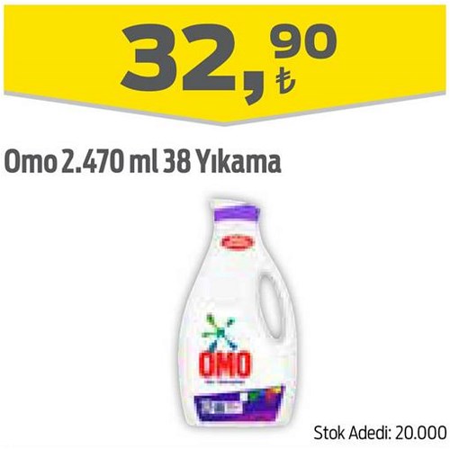 Omo 2.470 ml 38 Yıkama image