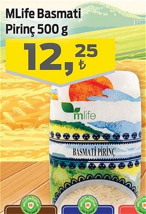 Mlife Basmati Pirinç 500 g image