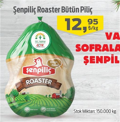 Şenpiliç Roaster Bütün Piliç Kg image