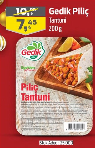 Gedik Piliç Tantuni 200 g image