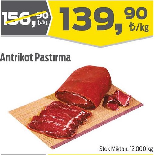 Antrikot Pastırma Kg image