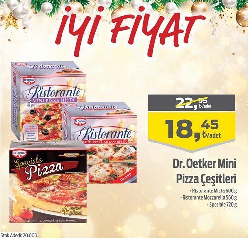 Dr. Oetker Mini Pizza Çeşitleri image