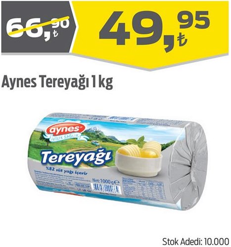 Aynes Tereyağı 1 kg image