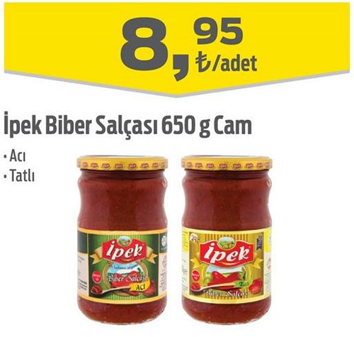 İpek Biber Salçası 650 g Cam image