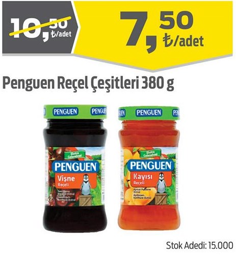 Penguen Reçel Çeşitleri 380 g image