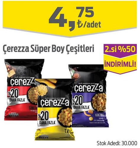 Çerezza Süper Boy Çeşitleri image