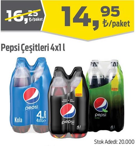 Pepsi Çeşitleri 4x1 l image