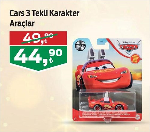 Cars 3 Tekli Karakter Araçlar image