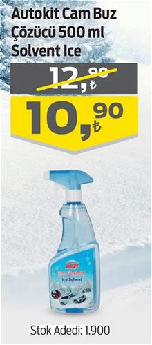 Autokit Cam Buz Çözücü 500 ml Solvent Ice image