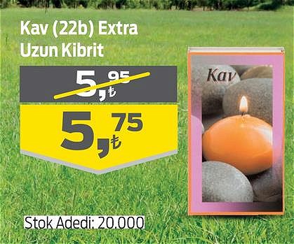 Kav (22b) Extra Uzun Kibrit image