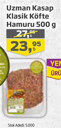 Uzman Kasap Klasik Köfte Hamuru 500 g image