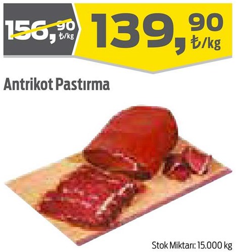 Antrikot Pastırma kg image