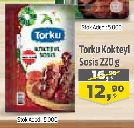 Torku Kokteyl Sosis 220 g image