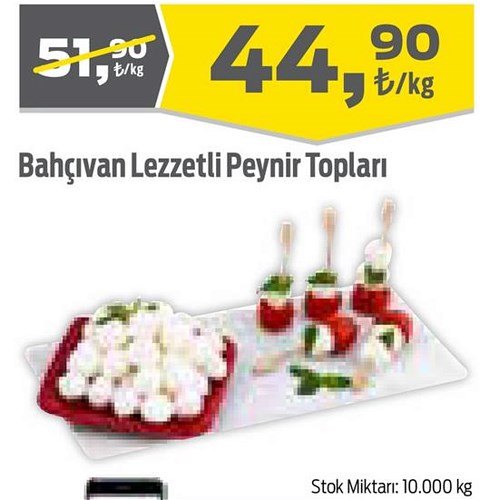 Bahçıvan Lezzetli Peynir Topları kg image