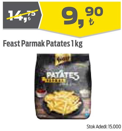 Feast Parmak Patates 1 kg image