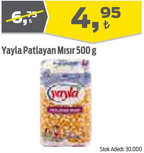 Yayla Patlayan Mısır 500 g image