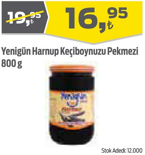 Yenigün Harnup Keçiboynuzu Pekmezi 800 g image