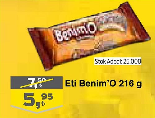 Eti Benimo 216 g image