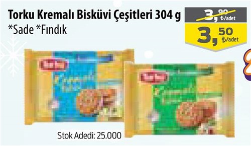 Torku Kremalı Bisküvi Çeşitleri 304 g image