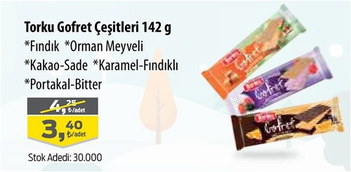 Torku Gofret Çeşitleri 142 g image