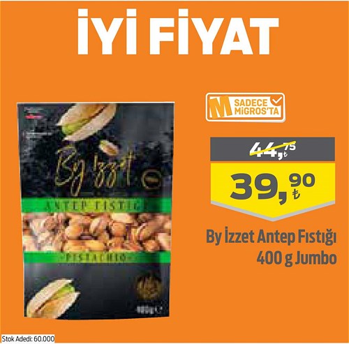 By İzzet Antep Fıstığı 400 g Jumbo image