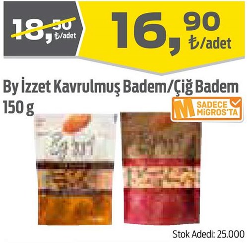 By İzzet Kavrulmuş/Çiğ Badem 150 g image