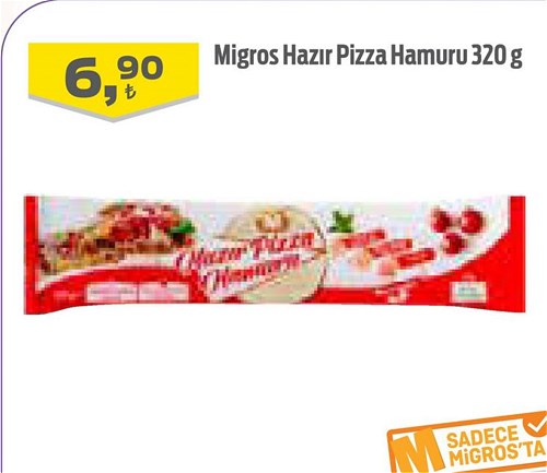 Migros Hazır Pizza Hamuru 320 g image