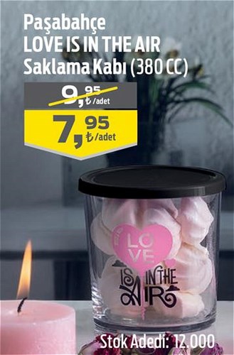 Paşabahçe Love Is In The Air Saklama Kabı 380 cc image