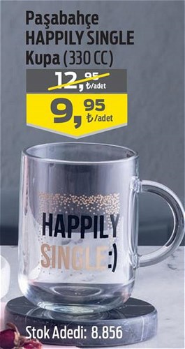 Paşabahçe Happily Single Kupa 330 cc image