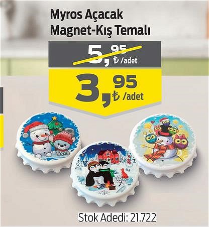 Myros Açacak Magnet-Kış Temalı image