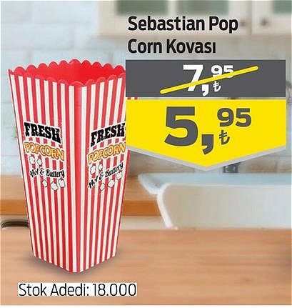 Sebastian Pop Corn Kovası image