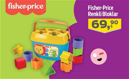 Fisher Price Renkli Bloklar image