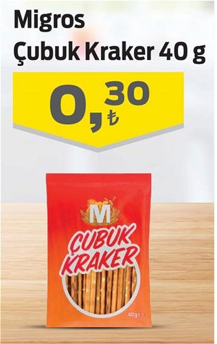 Migros Çubuk Kraker 40 g image