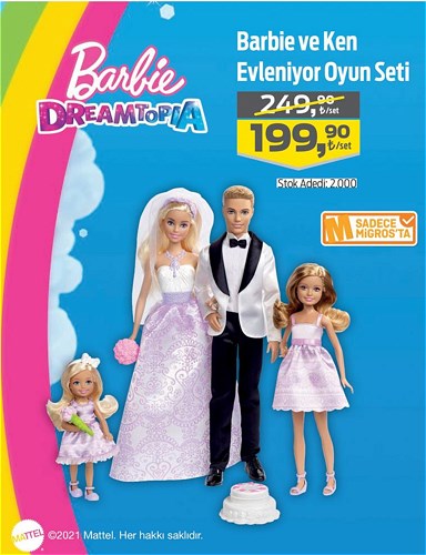 Barbie ve Ken Evleniyor Oyun Seti image