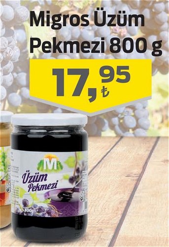 Migros Üzüm Pekmezi 800 g image