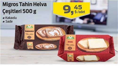 Migros Tahin Helva Çeşitleri 500 g image