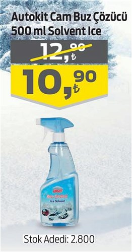 Autokit Cam Buz Çözücü 500 ml Solvent Ice image